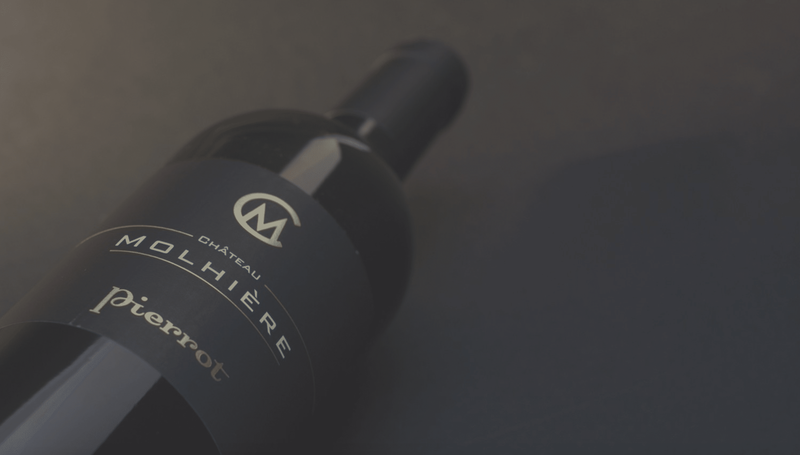 Bouteille de la Cuvée Pierrot du Château Molhière